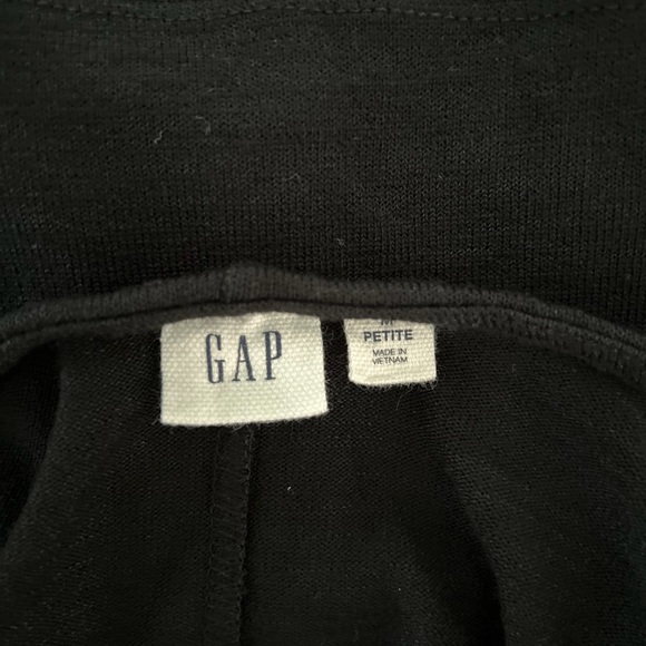 VGUC Gap T Shirt Dress, Black, size medium petite - Picture 4 of 4